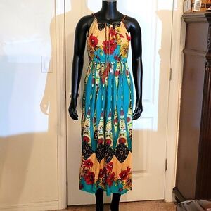 WATER SCENT VINTAGE  MULTI-COLOR WOMEN"S DRESS
